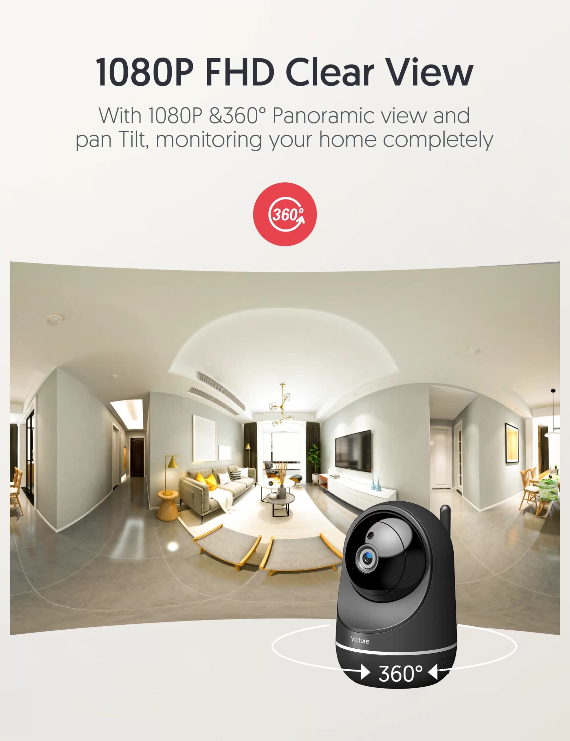 دوربین تحت شبکه Victure PC650 — تصویر ۲