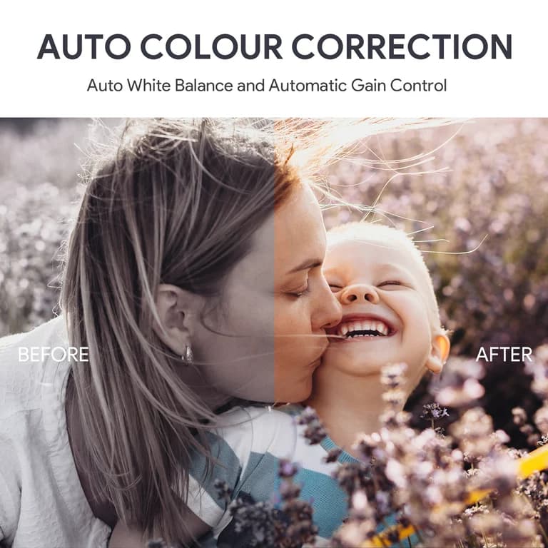 وب کم AUKEY 1080p با میکروفون، Plug&Play — تصویر ۲