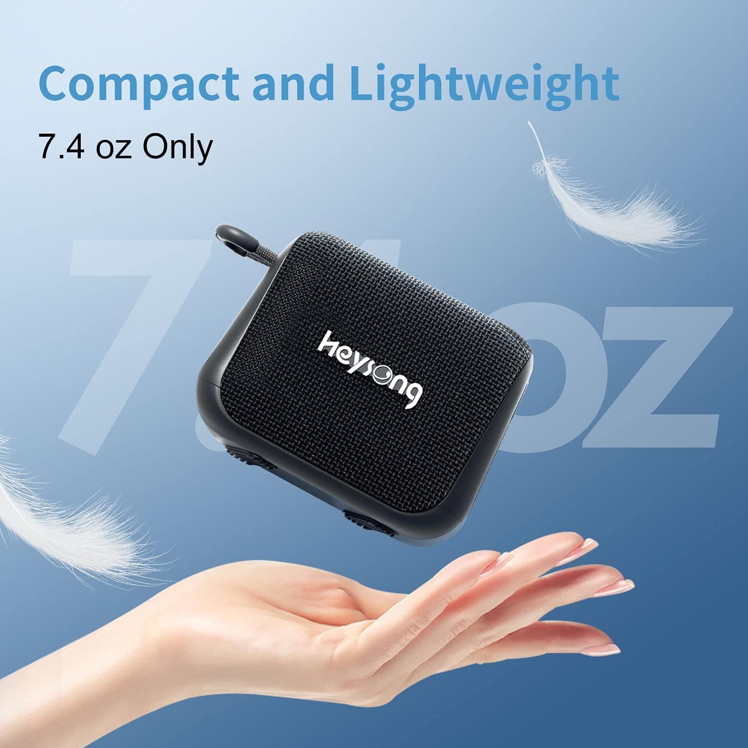 اسپیکر بلوتوث ضد آب HEYSONG مدل Vibe pro — تصویر ۷