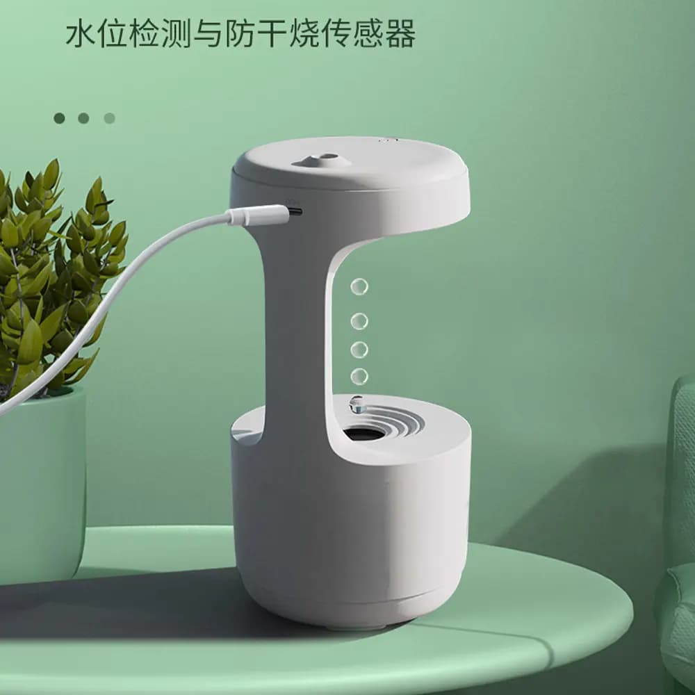 دستگاه رطوبت ساز و تصفیه کننده هوا واندرویش مدل WonderWish Anti-gravity Air Humidifier 800ml LZ599 — تصویر ۵