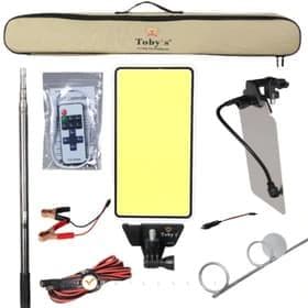 چراغ کمپینگ تلسکوپی (لنسری) پایه دار توبیز اصلی مدل 980W 90CM Sanara