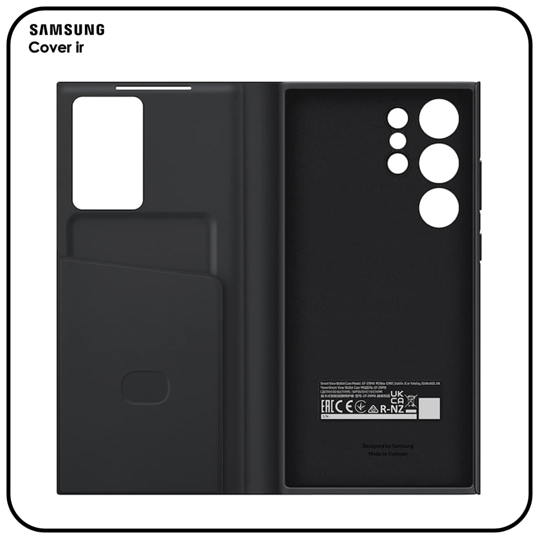 کیف هوشمند Galaxy S23 Ultra S-View Wallet سامسونگ — تصویر ۵