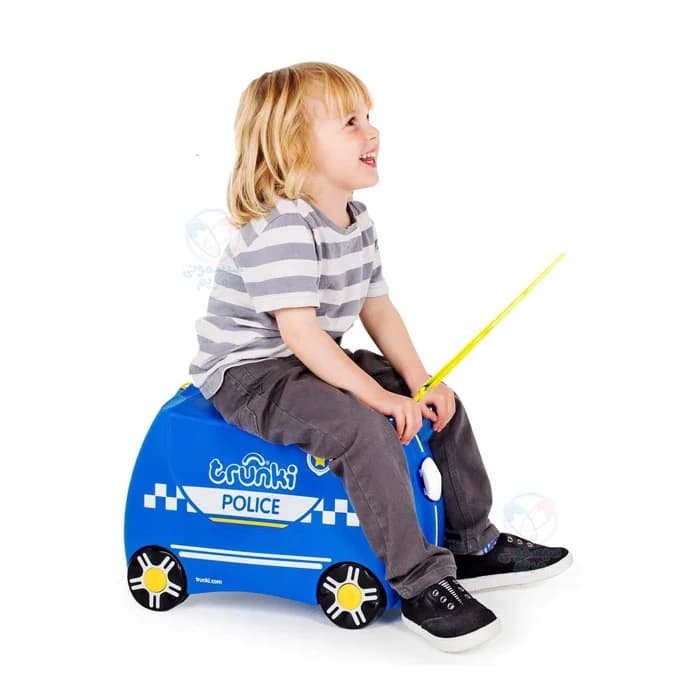 چمدان چرخدار پلیس ترانکی Trunki — تصویر ۳