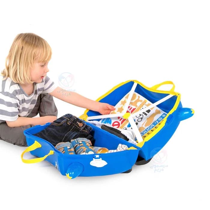 چمدان چرخدار پلیس ترانکی Trunki — تصویر ۴
