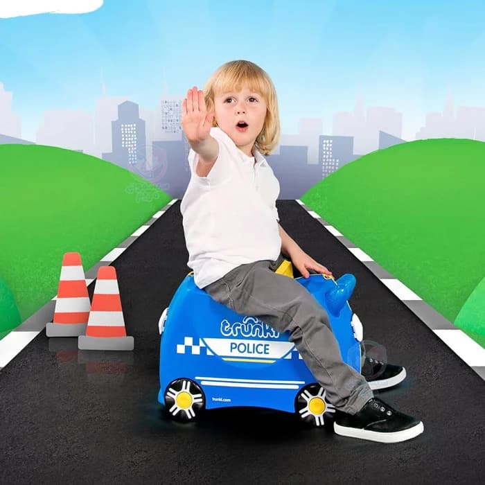 چمدان چرخدار پلیس ترانکی Trunki — تصویر ۵