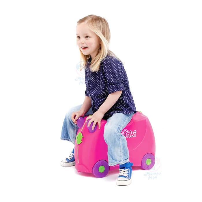 چمدان چرخدار صورتی ترانکی Trunki — تصویر ۵