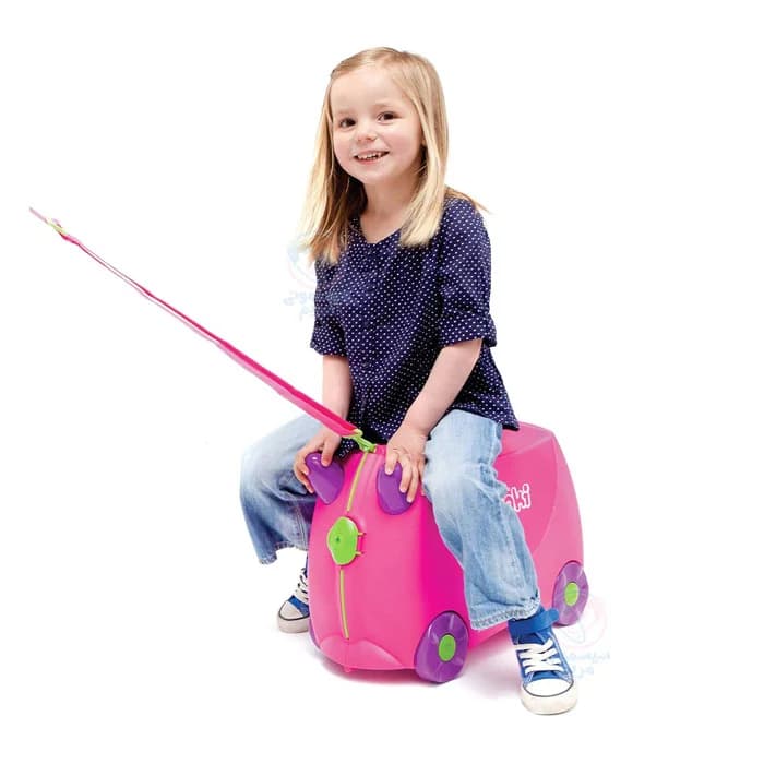 چمدان چرخدار صورتی ترانکی Trunki — تصویر ۴