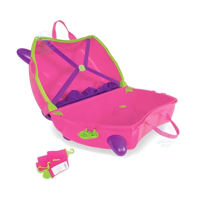چمدان چرخدار صورتی ترانکی Trunki — تصویر ۲