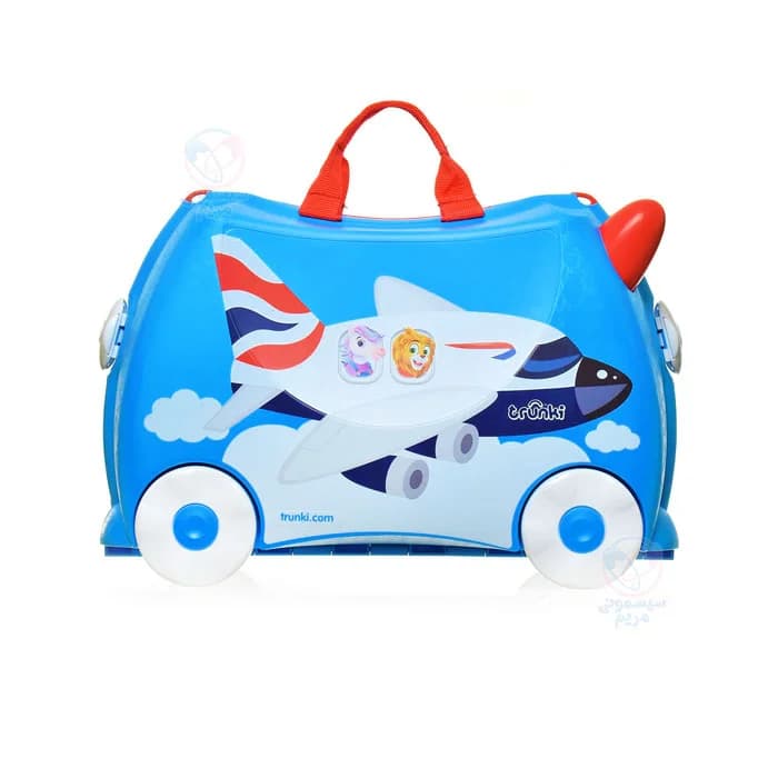 چمدان چرخدار هواپیما ترانکی Trunki — تصویر ۲
