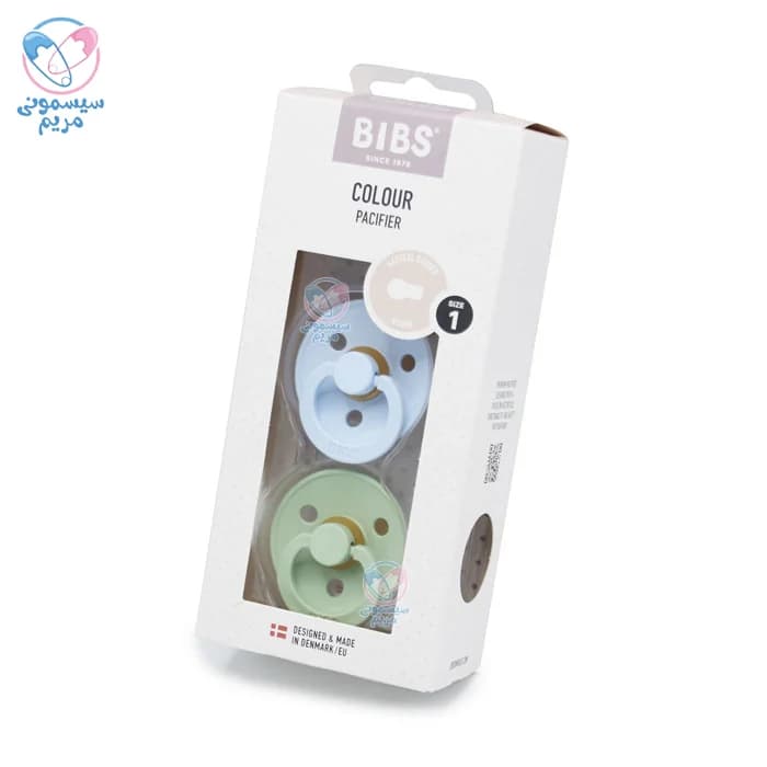 پستانک دو عددی 0 تا 6 ماه بیبز Bibs