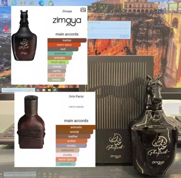 عطر ادکلن غیاث اصلی و اورجینال زیمایا ZIMAYA GHAYATH