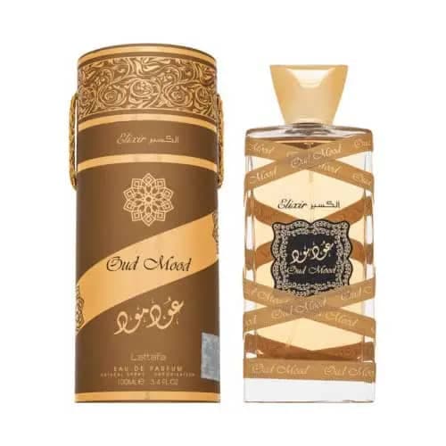 عطر ادکلن عود مود الکسیر اصلی و اورجینال لطافه LATTAFA OUD MOOD ELIXIR 100ml