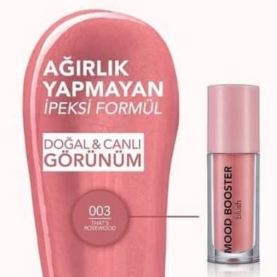 رژگونه مایع فلورمارflormar مدل مود بوستر بلاش همه شماره ها — تصویر ۴