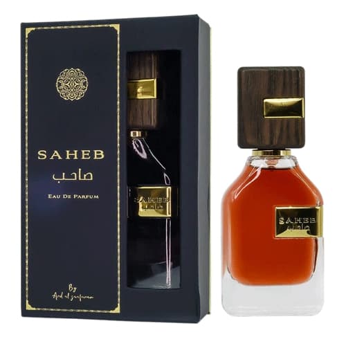 عطر ادکلن صاحب مشکی اصلی و اورجینال ارض الزعفران ARD AL ZAAFARAN SAHEB 70ml