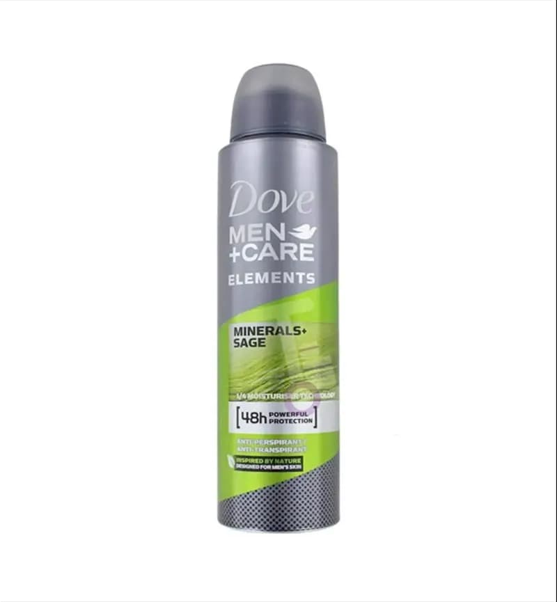 اسپری مردانه داو Dove مدل Minerals + Sage