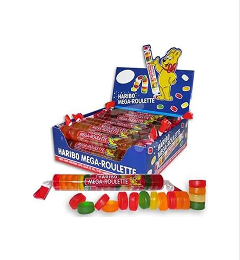 پاستیل رولتی هاریبو Haribo بسته 42 عددی