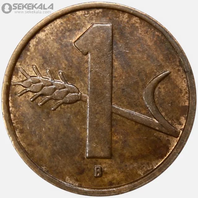 سکه 1 راپن سوئیس 1951 — تصویر ۲