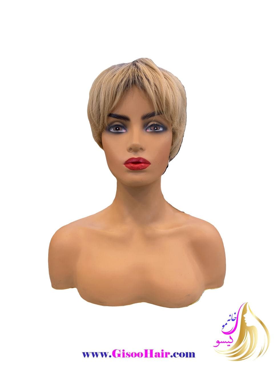 پوستیژ موی کوتاه مردانه تک رنگ کد6TT22j