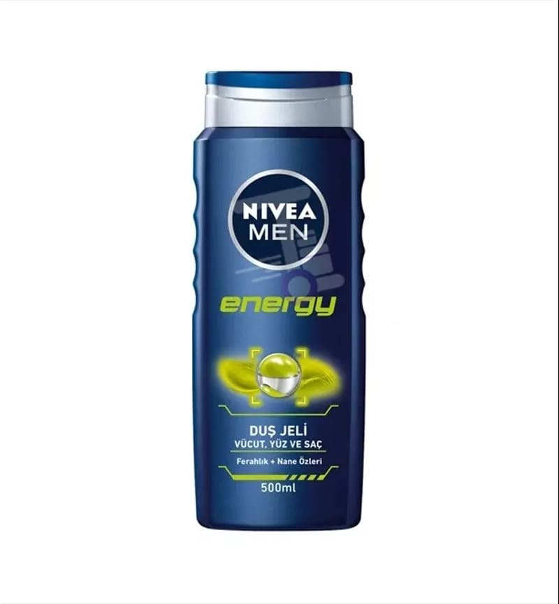 شامپو سر و بدن مردانه نیوا Nivea مدل Energy
