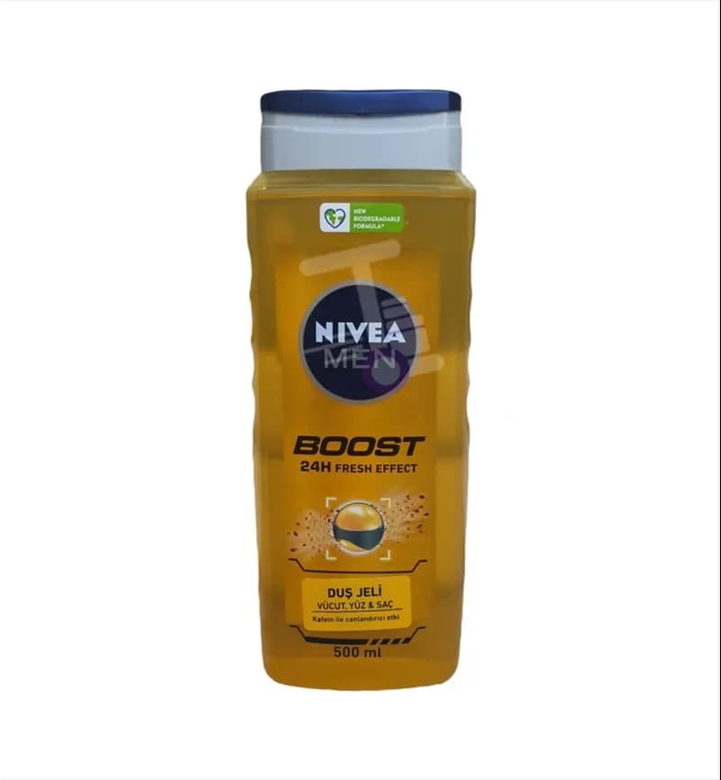 شامپو سر و بدن مردانه نیوا Nivea مدل Boost
