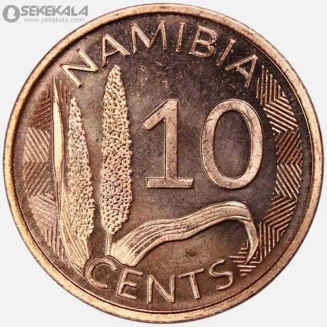 سکه 10 سنت کمیاب نامیبیا 2025 (UNC)