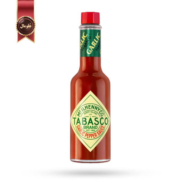 سس تاباسکو TABASCO مدل فلفل و سیر Garlic Pepper حجم 60 میلی لیتر (اورجینال)