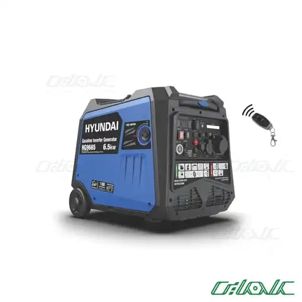 موتور برق اینورتر بنزینی هیوندای مدل HG9665 (ژنراتور بنزینی)