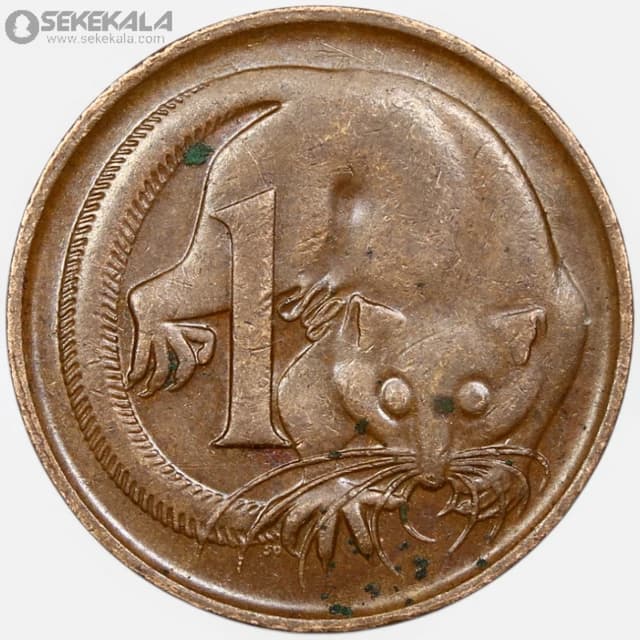 سکه 1 سنت استرالیا 1966