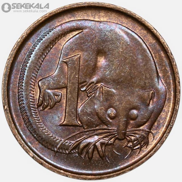 سکه 1 سنت استرالیا 1984 (+AU)