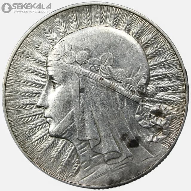 سکه 5 زلوتی نقره لهستان 1933 (جمهوری دوم)