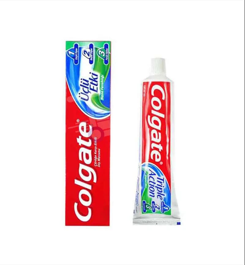خمیردندان 75 میل کلگیت Colgate مدل Triple Action 1.2.3