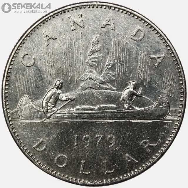 سکه 1 دلار یادبودی کمیاب کانادا 1979