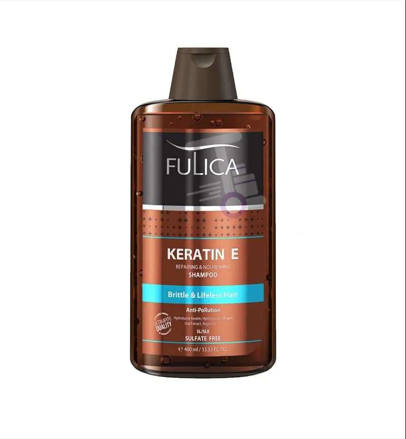شامپو تقویت و ترمیم کننده مو فولیکا Fulica مدل Keratin E