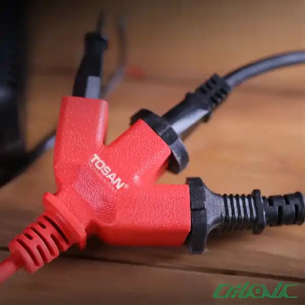 سیم سیار سه راهی توسن مدل TPS03-6M (60 متری) — تصویر ۴