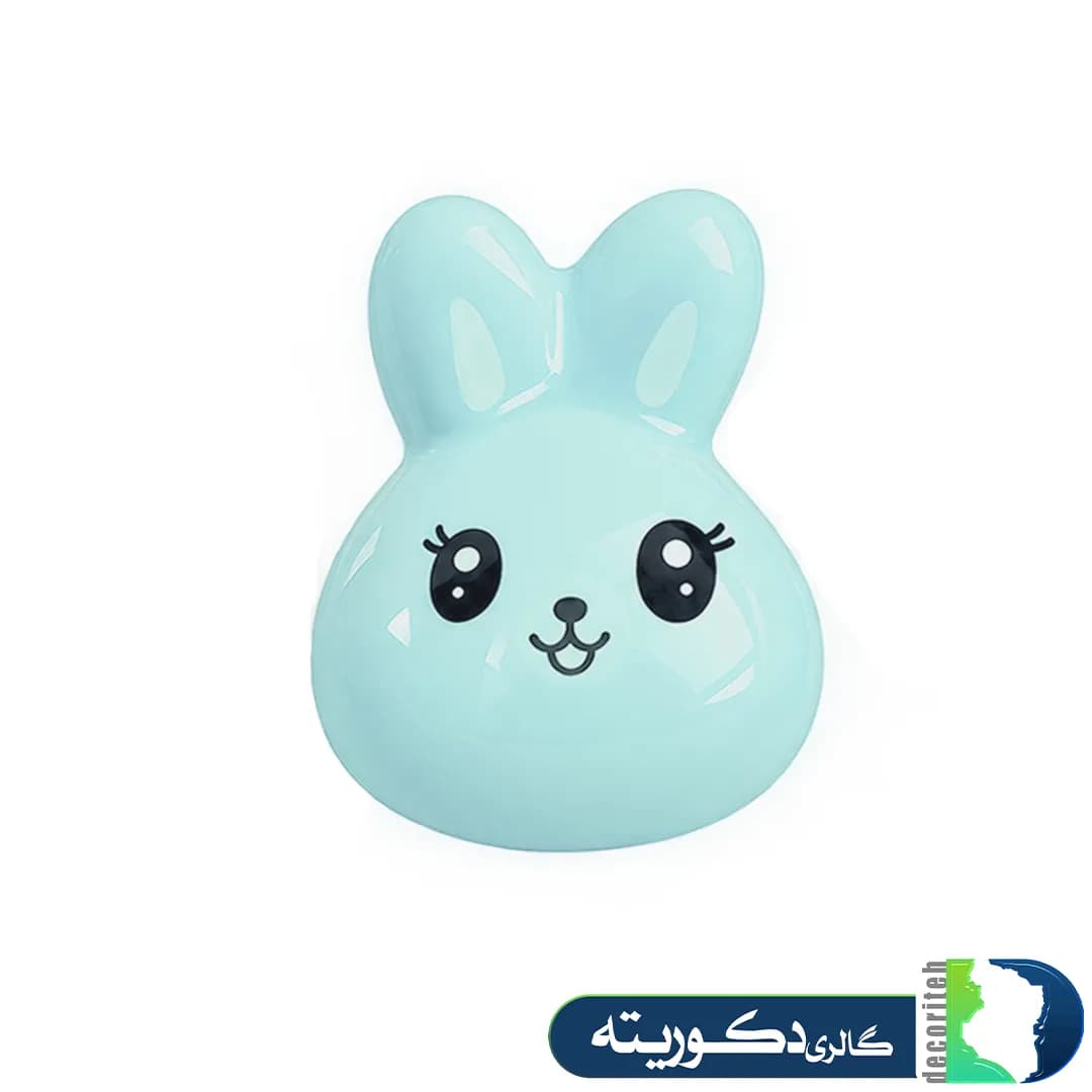 دستگیره تک پیچ عروسکی سرامیکی خرگوشی برند کاپران — تصویر ۶