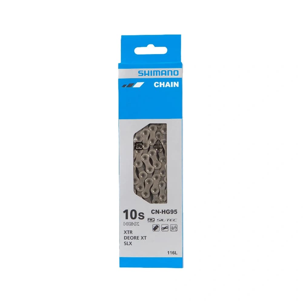 زنجیر دوچرخه شیمانو مدل SHIMANO CN-HG95 10SP 116L