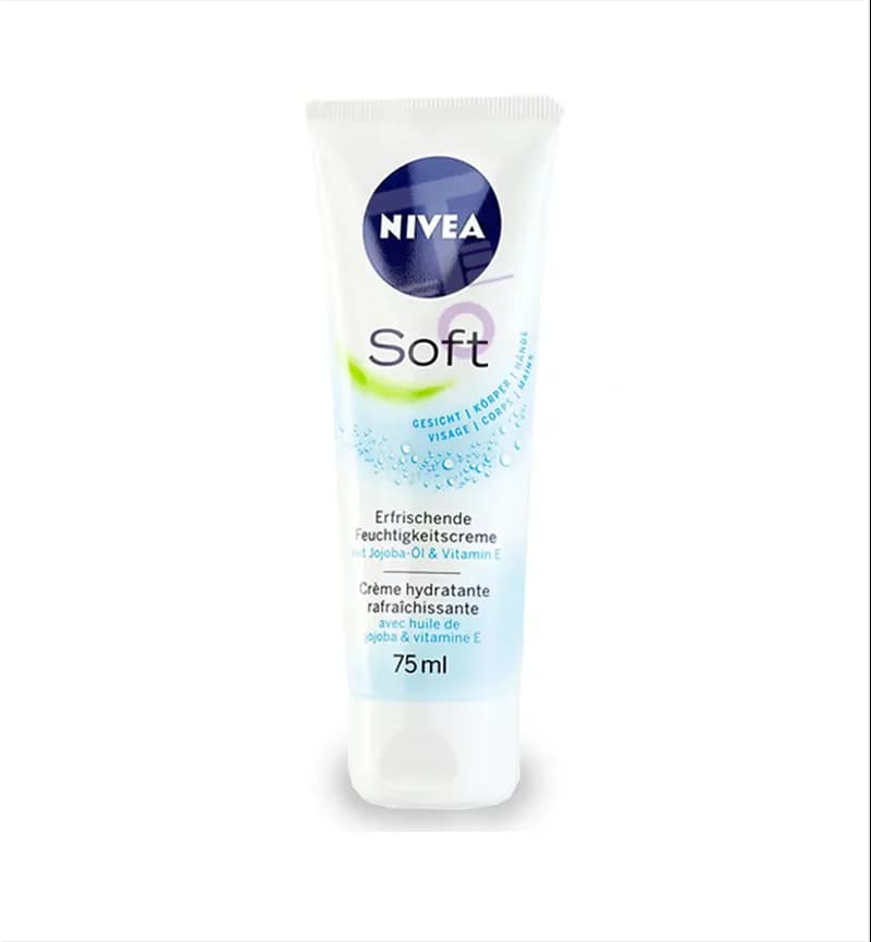 کرم مرطوب کننده 75 میل نیوا Nivea مدل Soft