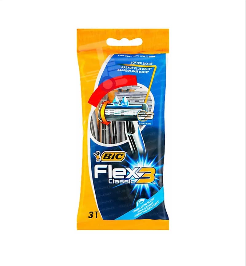 تیغ 3 لبه بیک Bic مدل Flex 3 Classic