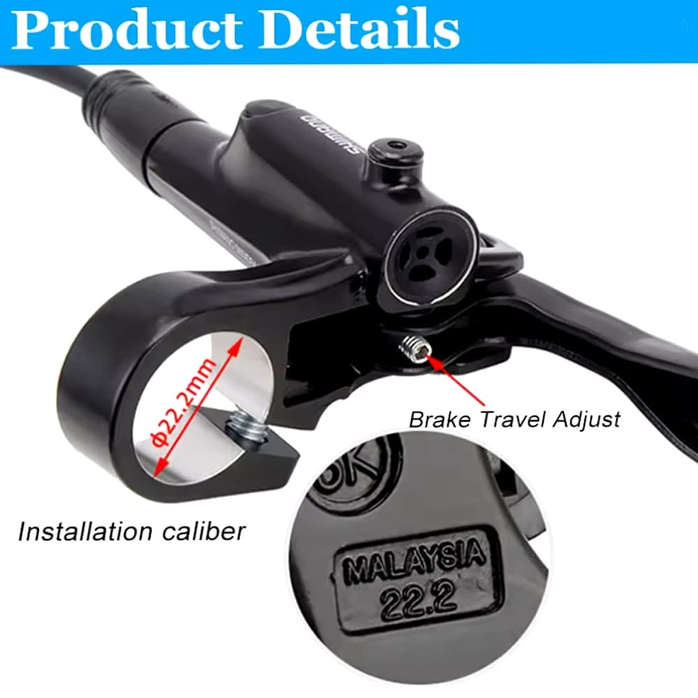 ست ترمز هیدرولیک دوچرخه شیمانو مدل SHIMANO BL-MT201 — تصویر ۳