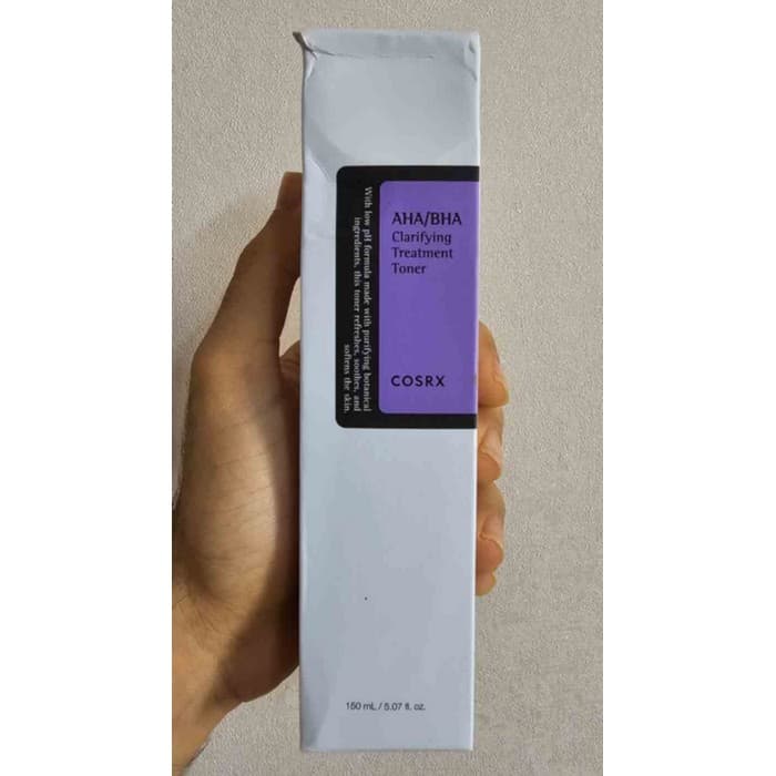 تونر درمانی کوزارکس Cosrx شفاف کننده و آبرسان AHA و BHA حجم 150 میل — تصویر ۲