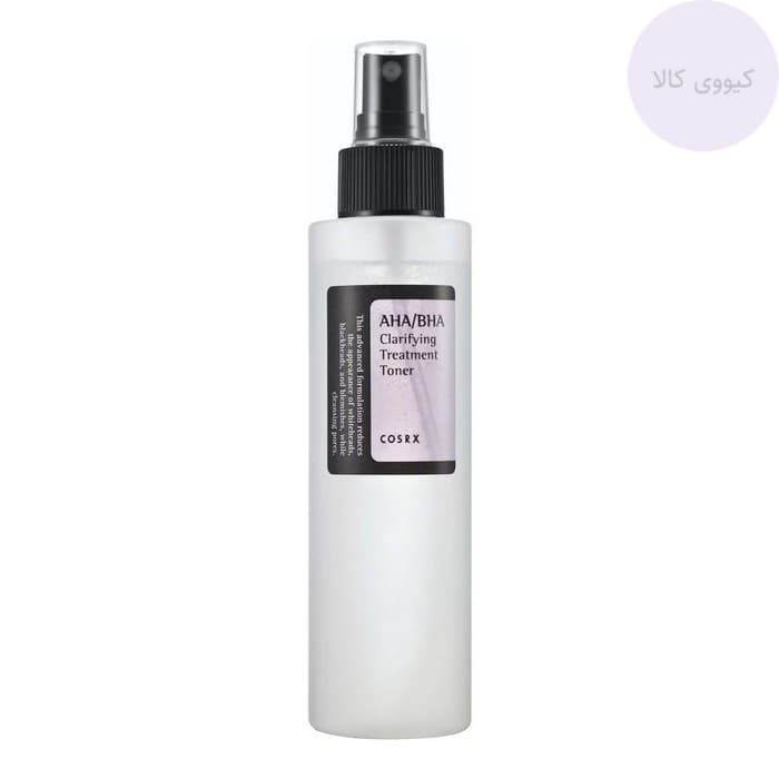 تونر درمانی کوزارکس Cosrx شفاف کننده و آبرسان AHA و BHA حجم 150 میل