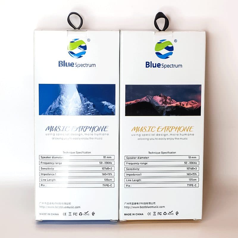 هندزفری سیمی Blue Spectrum TC-22 | تایپ سی — تصویر ۵