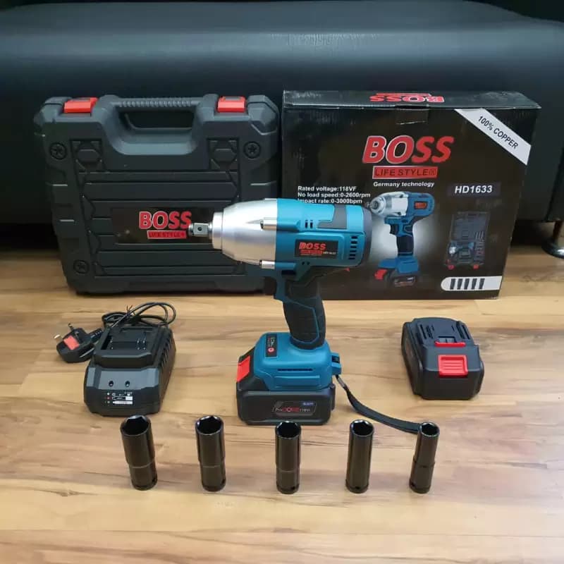 بکس شارژی صنعتی باس 1/2 اینچ مدل HD1633 — تصویر ۵