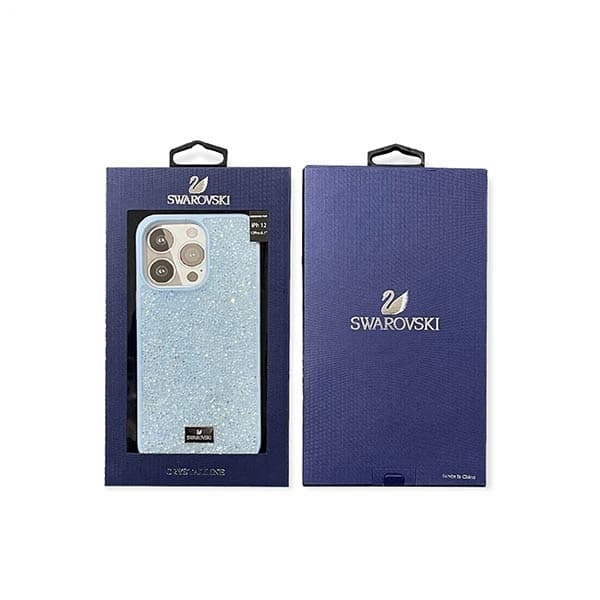 قاب سواروسکی Swarovski آبی سیرا برای آیفون ۱۳پرو — تصویر ۲