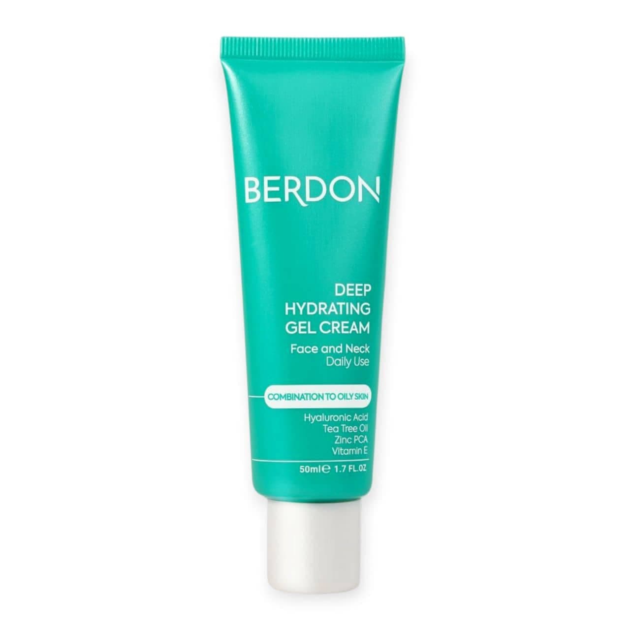 ژل کرم آبرسان عمیق بردون BERDON پوست چرب و مختلط مدل Deep Hydrating حجم 50 میل
