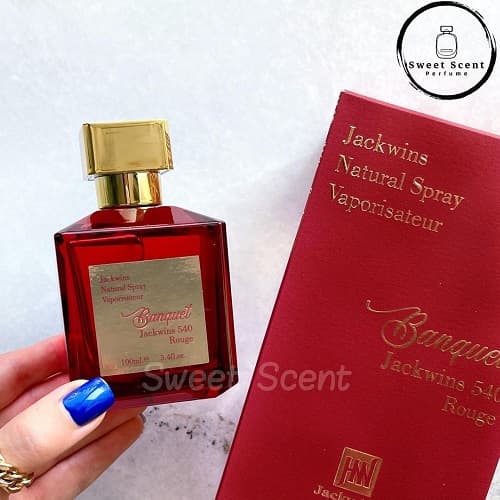 عطر ادکلن باکارات رژ 540 اکستریت (قرمز) جانوین-جکوینز | MFK Baccarat Rouge 540 Extrait حجم 100 میل(شرکتی)