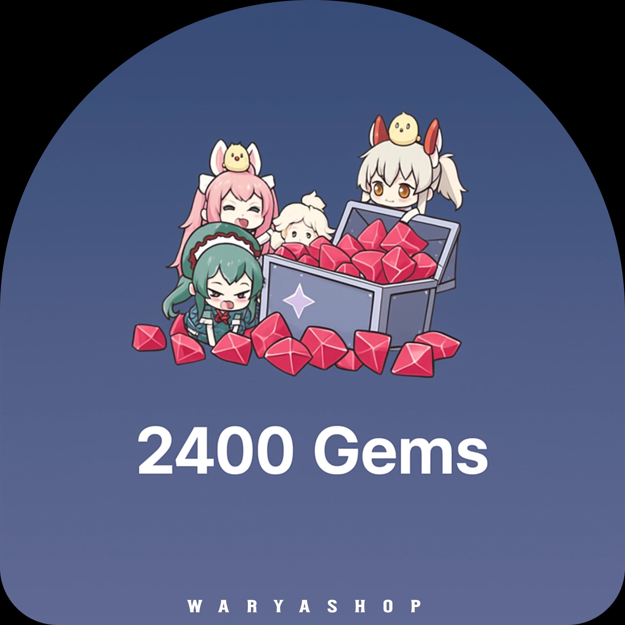 2400 جم بازی آزور لین