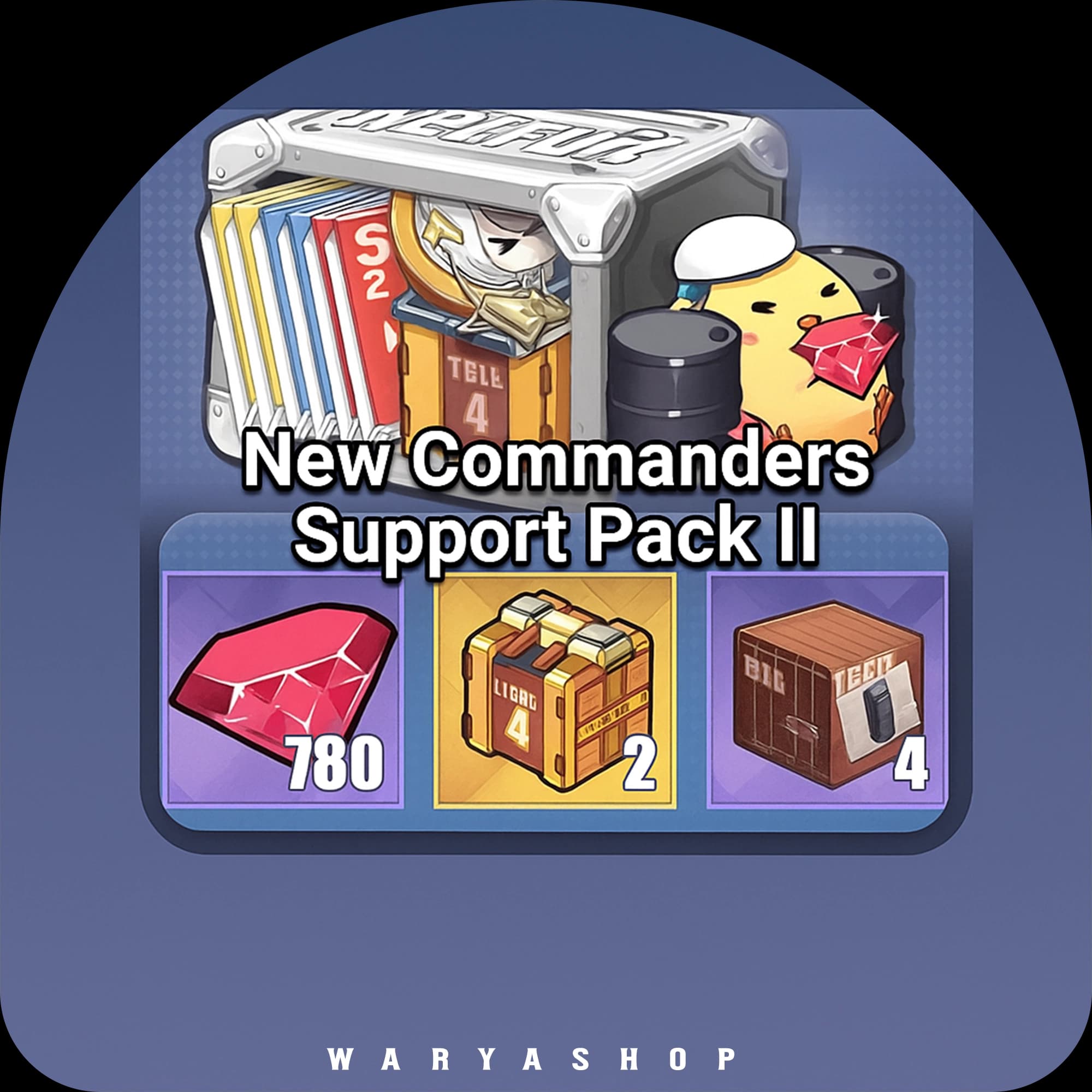 New Commanders Support Pack II بازی آزور لین