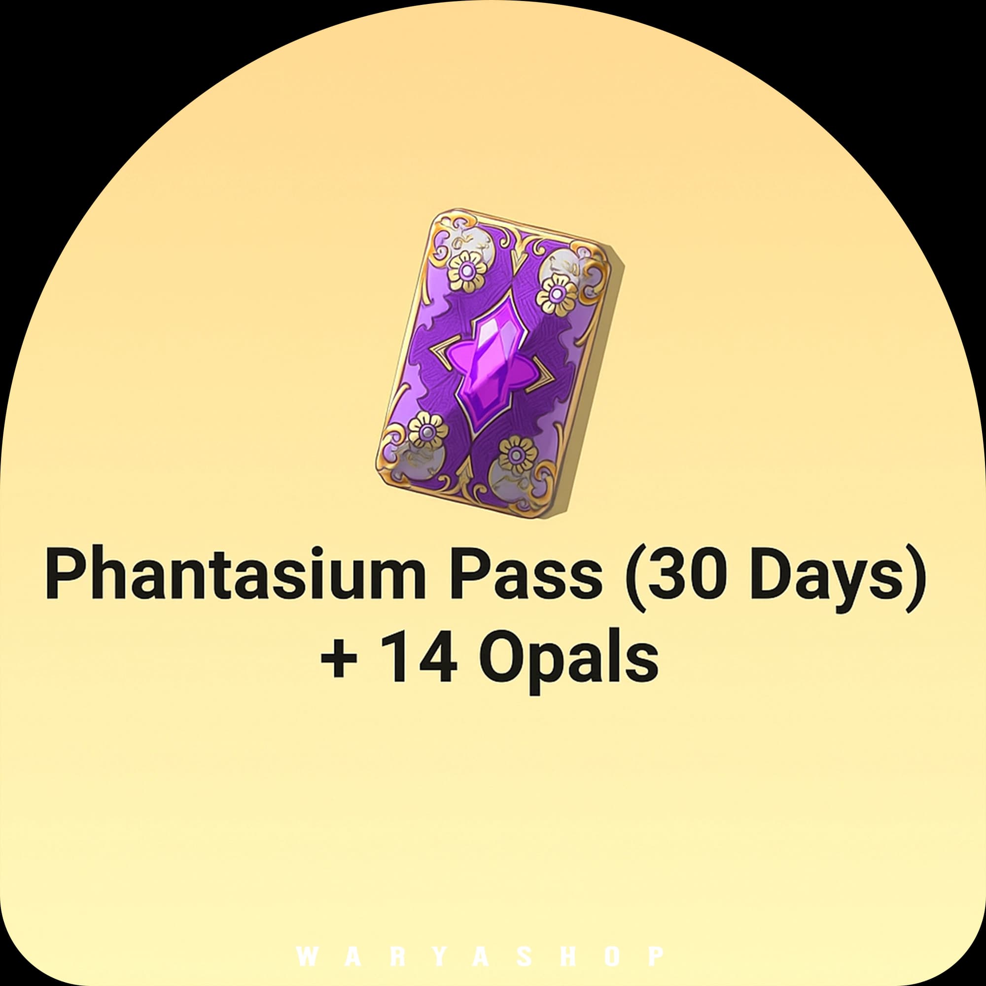 Phantasium Pass (30 Days) + 14 Opals بازی Crystal of Atlan