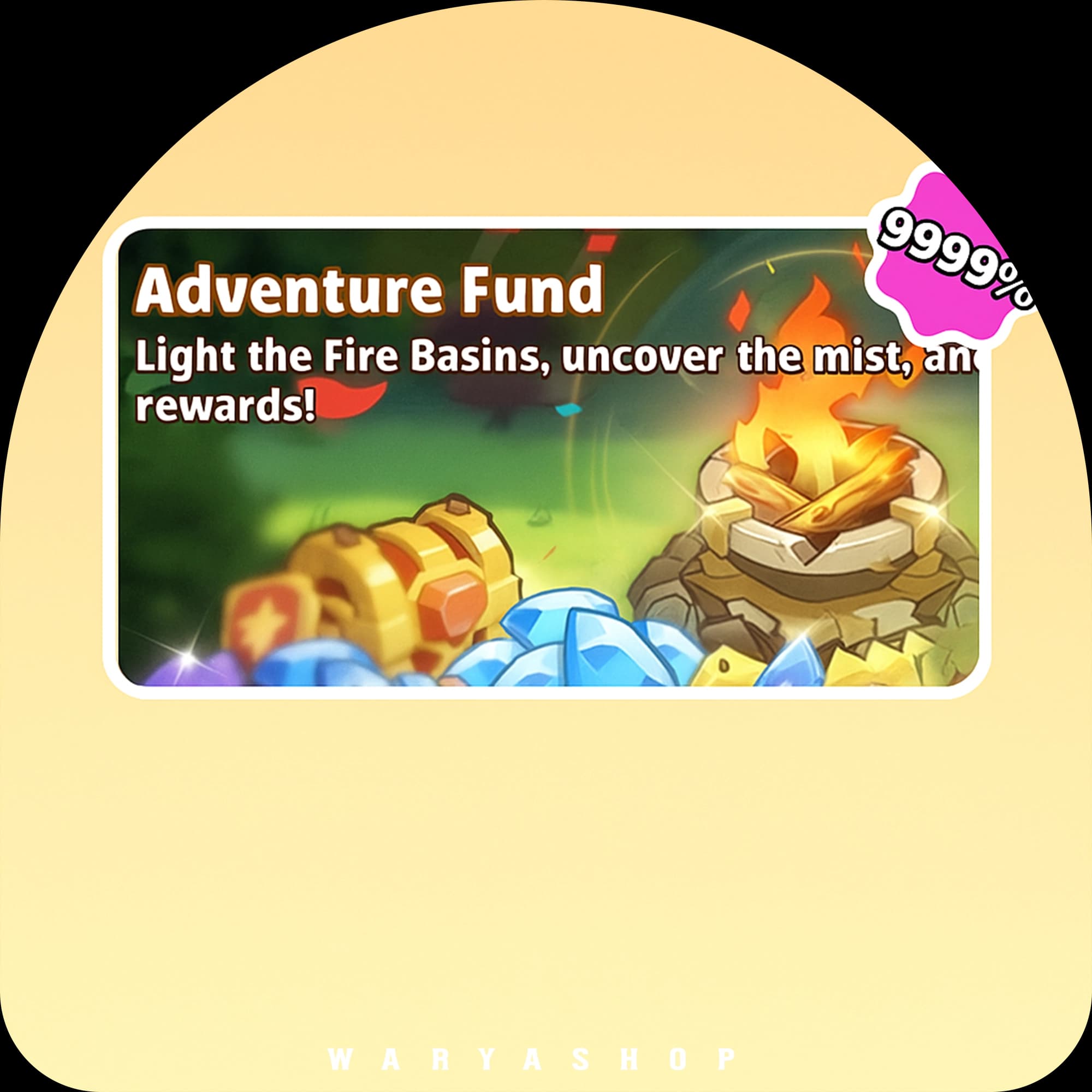 Adventure Fund بازی Top Heroes: Kingdom Saga